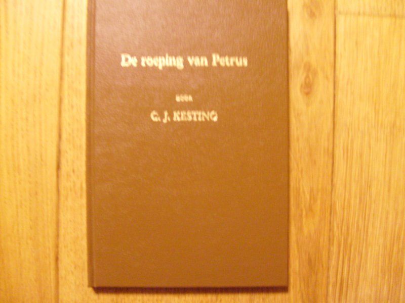 Kesting C.J. - De roeping van petrus