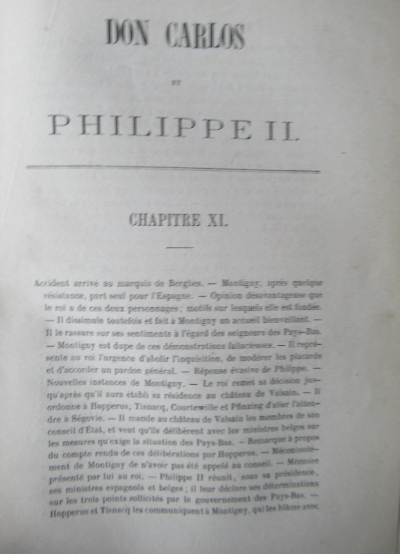 Gachard, M. - Don Carlos et Philippe II. 2 delen in 1 band