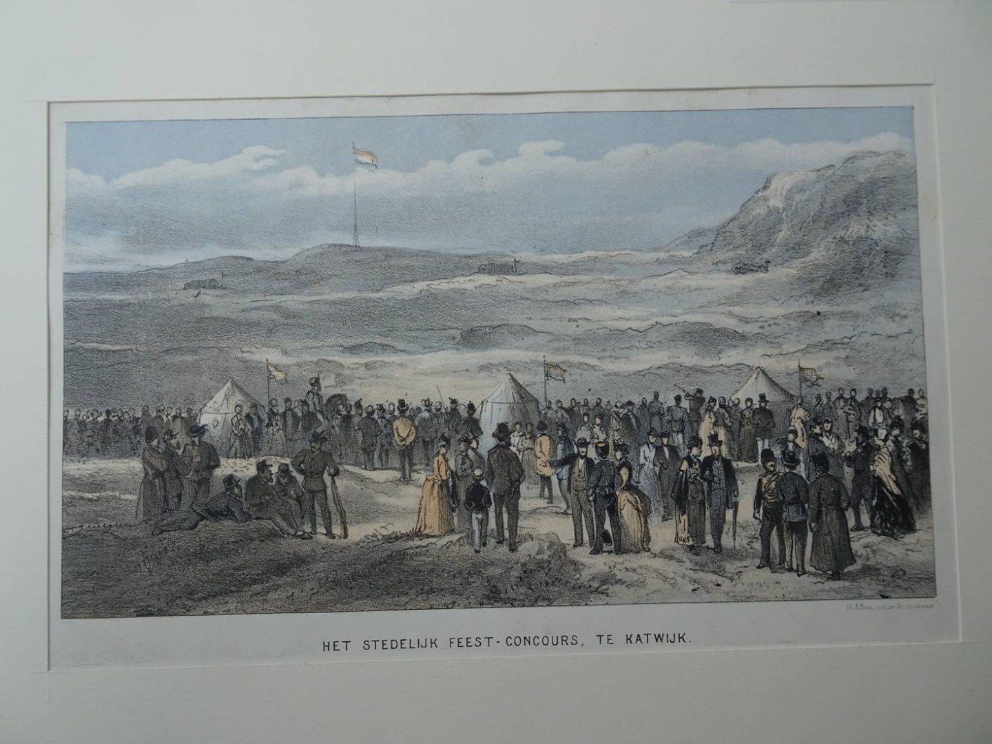 Leiden / Katwijk. - Het stedelijk feest-concour te Katwijk.