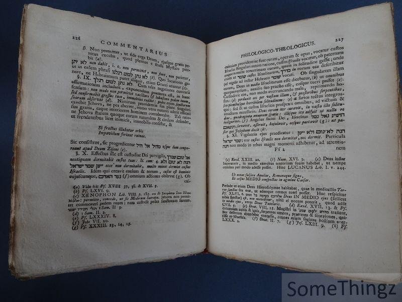 David Mill. / Davidis Millii. - Miscellanea Sacra Jesaiae caput LIV. Psalmos CXXI & CXXII aliaque argumenta tam Theologica quam Exegetica enucleantia & exponentia. Inter illa eminent Duae Dissertationes quarum altera demonstratur Obligatio hominis Christiani ad Sacram Coenam...