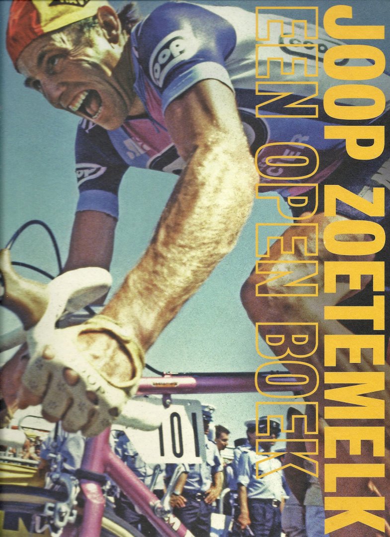 Holthausen, Joop - Joop Zoetemelk gesigneerd -Een open boek
