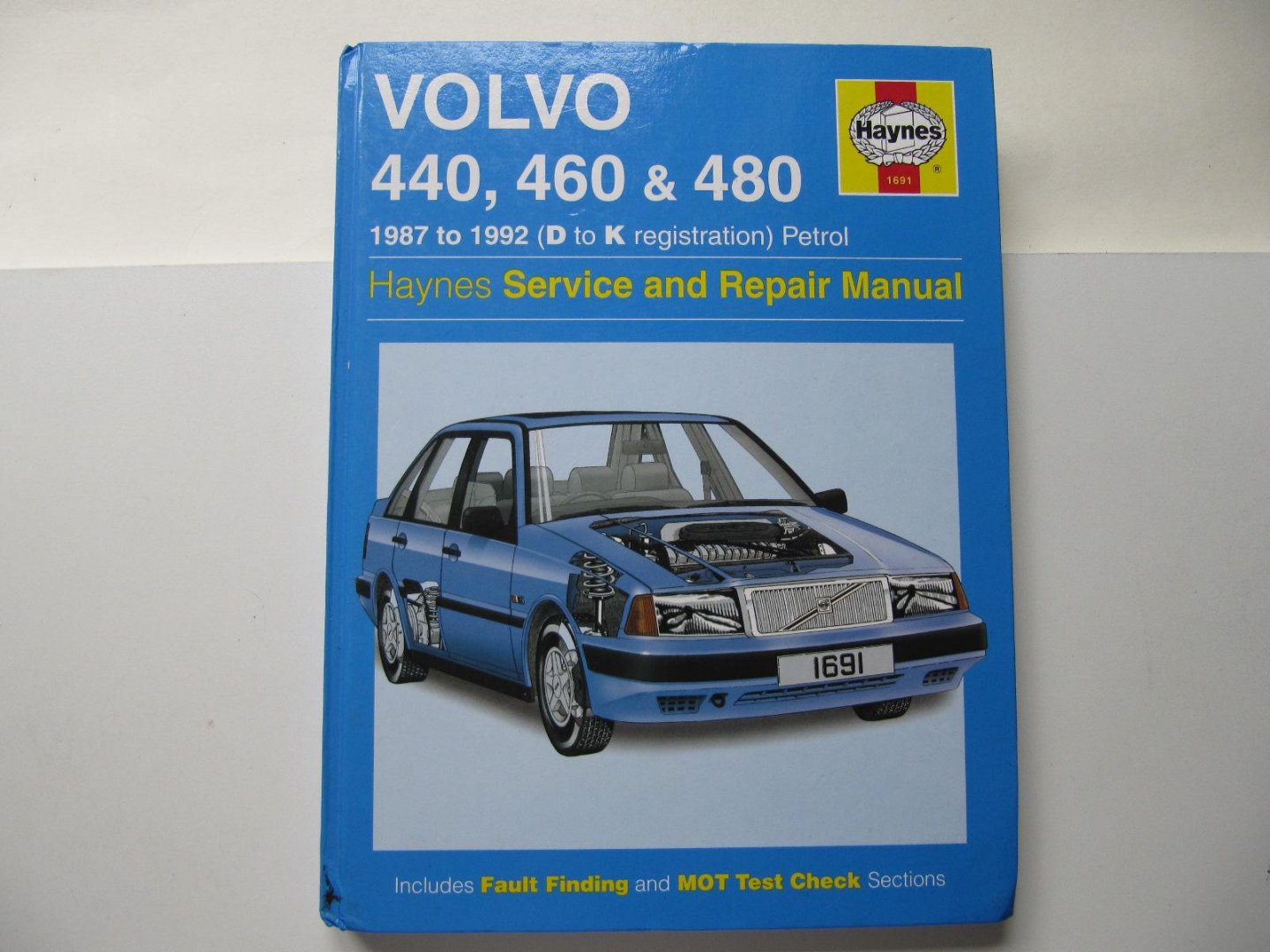 Haynes - Volvo 440-460-480; 1987 to 1992; Service and Repair Manuel
