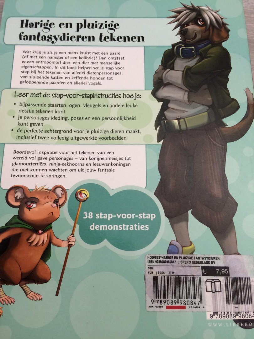 Jared Hodges - Harige en pluizige fantasydieren tekenen