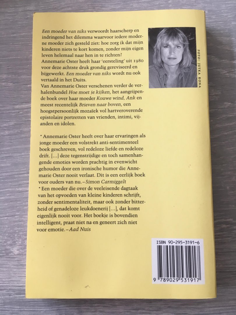 Oster, A. - Een moeder van niks