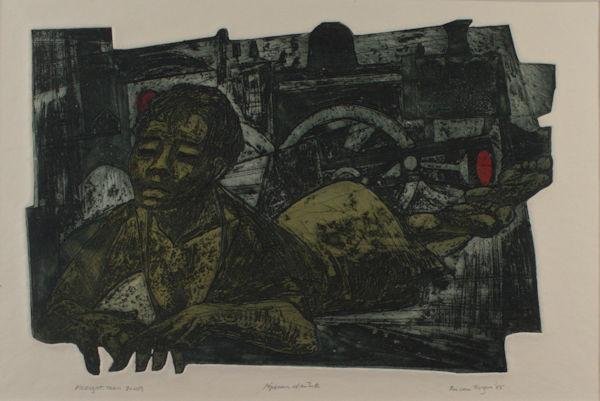 Rossem, R.H. (Ru) van. - Freight-train blues.