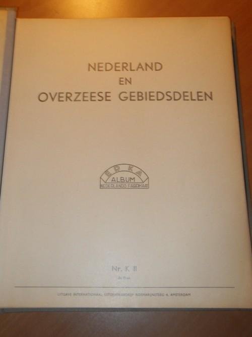 Erka Album - Nederland en Overzeese Gebiedsdelen. Postzegelalbum (Nr. K II 5e druk)