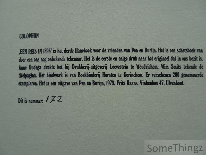 N/A. - Een reis in 1895: met een coda in het Berlijns museum. Een schetsboek van N. N.