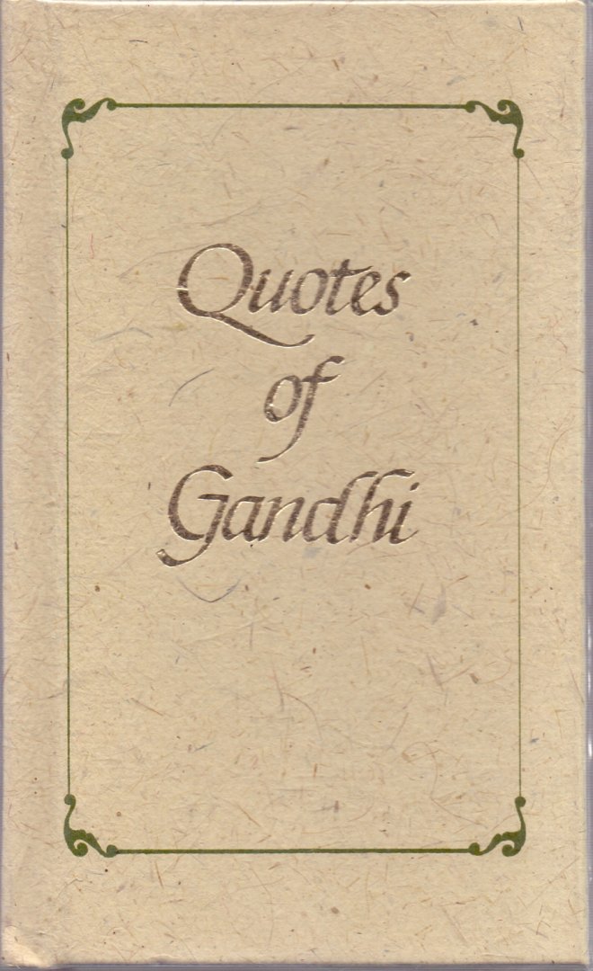 Gandhi (ds1290) - Quotes of Gandhi
