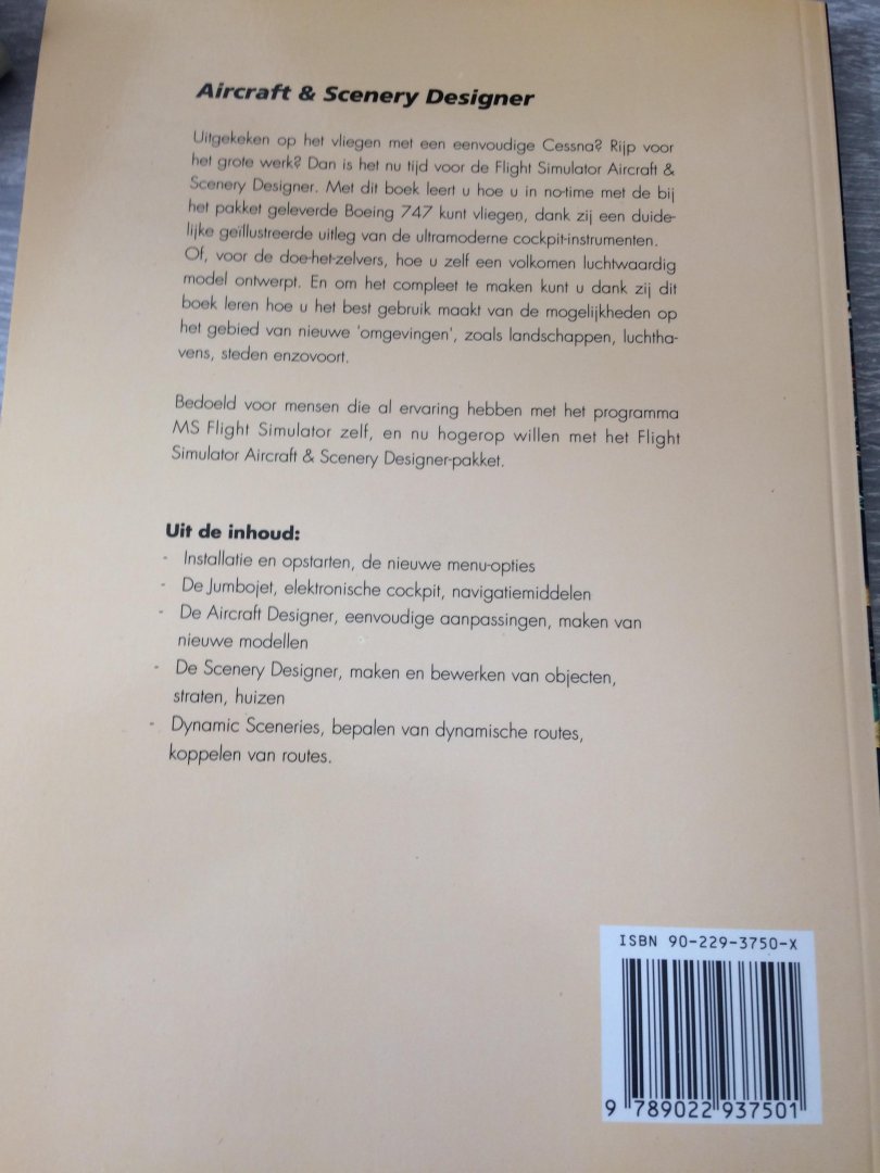 Leinhos - Flight simulator aircraft scenery desig / druk 1