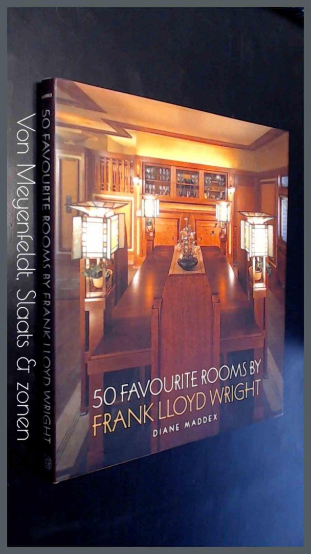 Maddex, Diane - 50 Favourite rooms by Frank LLoyd Wright