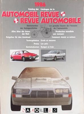  - Automobil Revue / Revue Automobile 1986