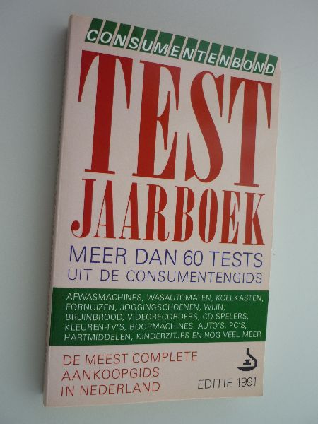 Consumentenbond Den Haag - Test Jaarboek