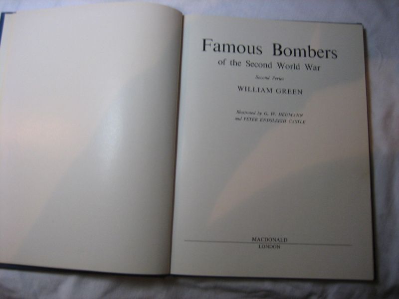 w.green - famous bombers of the second world war