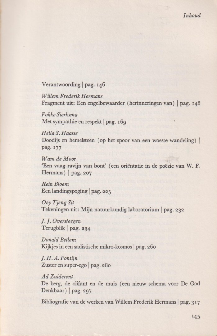 Berge (redactie) H.C. ten - Raster V - Willem Frederik Hermans