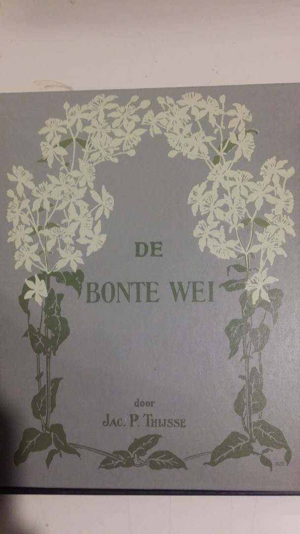 Thijsse, Jac. P. - Herdruk van plaatjesalbum Verkade: De bonte wei uit 1911.
