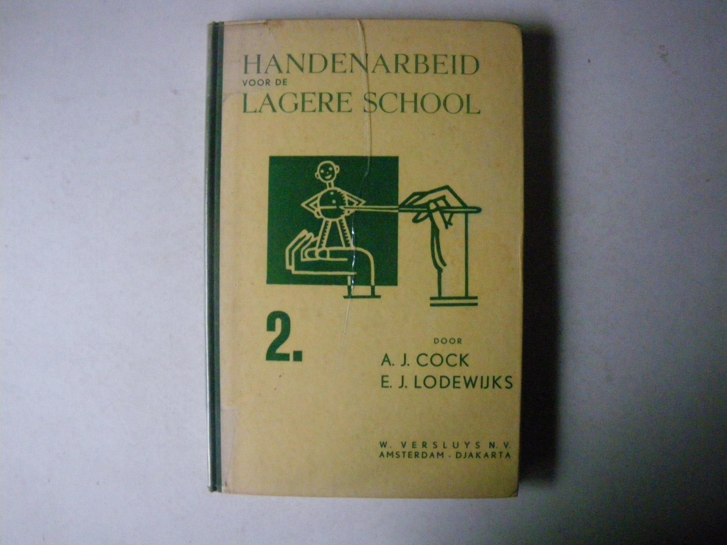 Cock, A.J. & E.J. Lodewijks - HANDENARBEID voor de LAGERE SCHOOL. Deel II