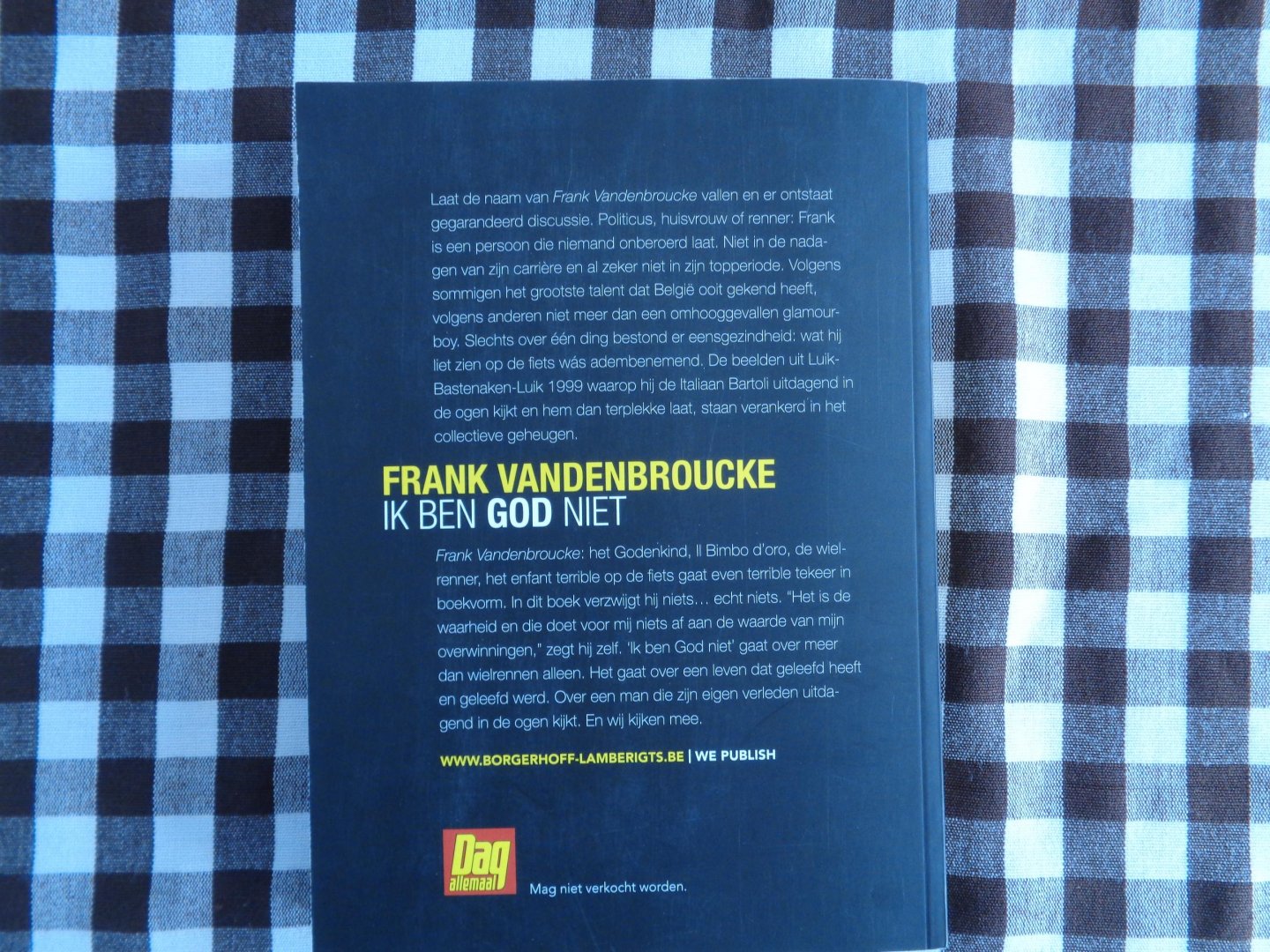 frank vandenbroucke - ik ben god niet