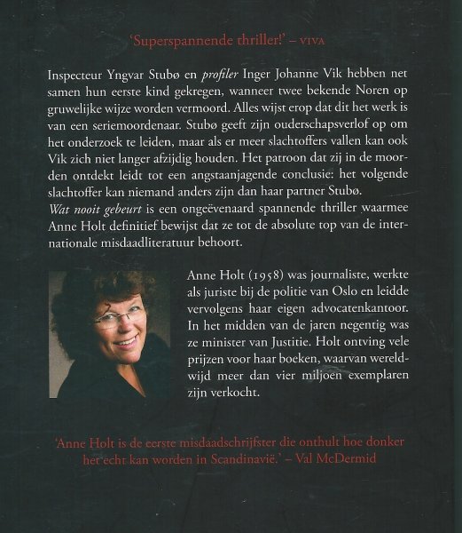 Holt, Anne - Wat nooit gebeurt