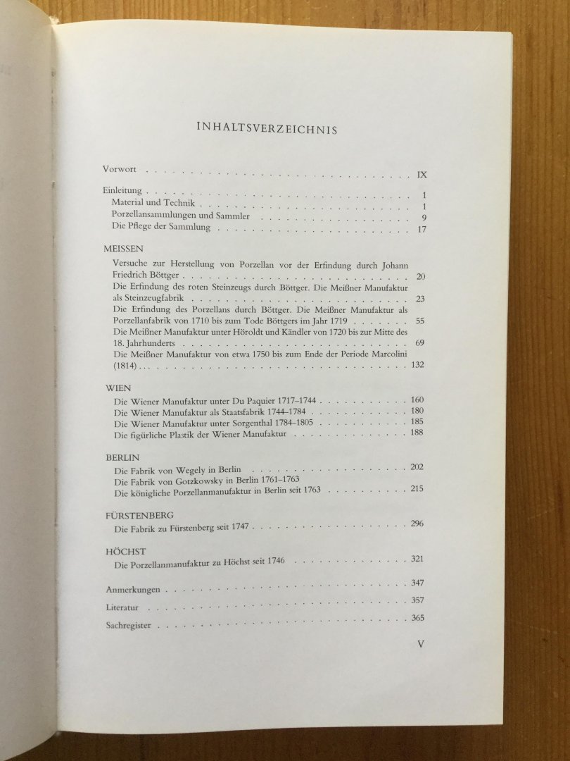 Ludwig Schnorr von Carolsfeld - Porzellan der europäischen Fabriken. 2 Bände. Band I und II Porselein