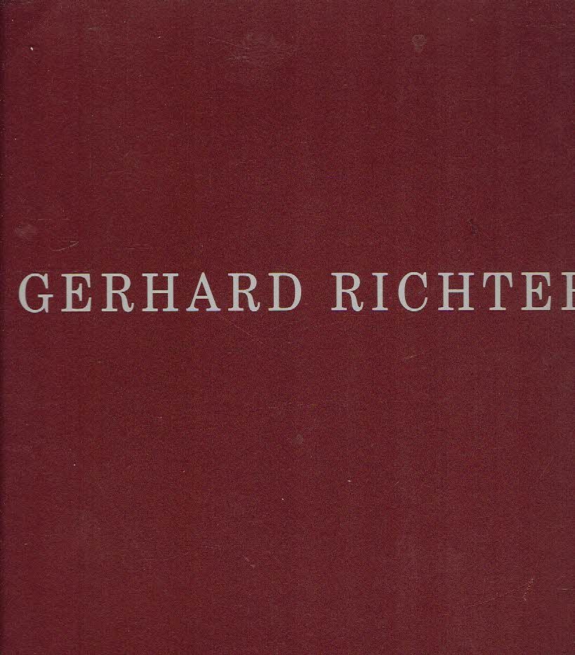 RICHTER, Gerhard - Gerhard Richter - 7 septembre - 12 octobre 1991.