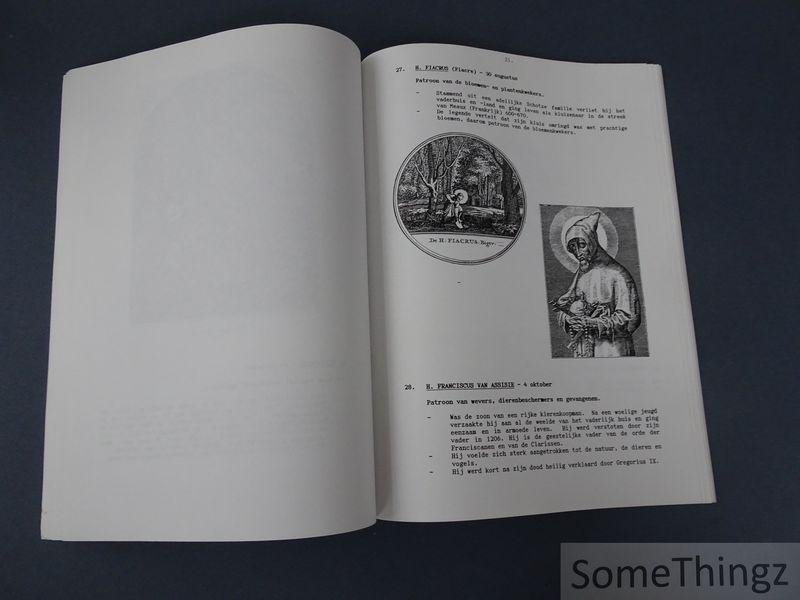 Aertgeerts, H. / Claes, A.. - Patroonheiligen van ambachten en beroepen.