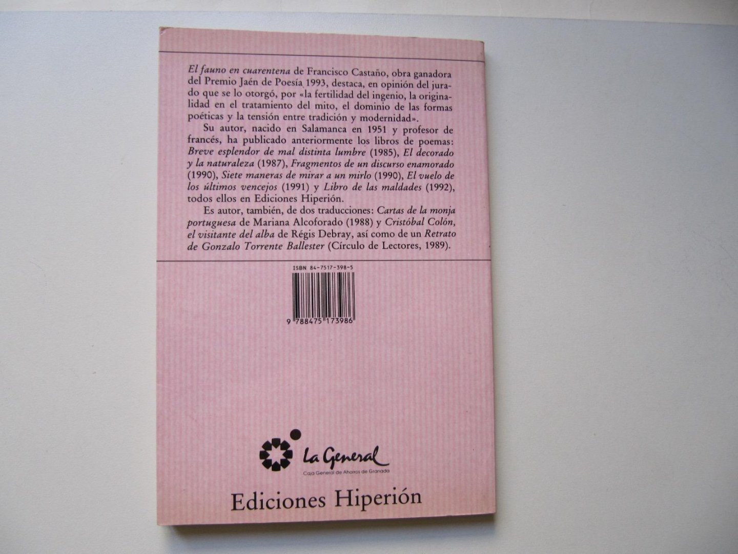 Francisco Castano - El fauno en cuarentena