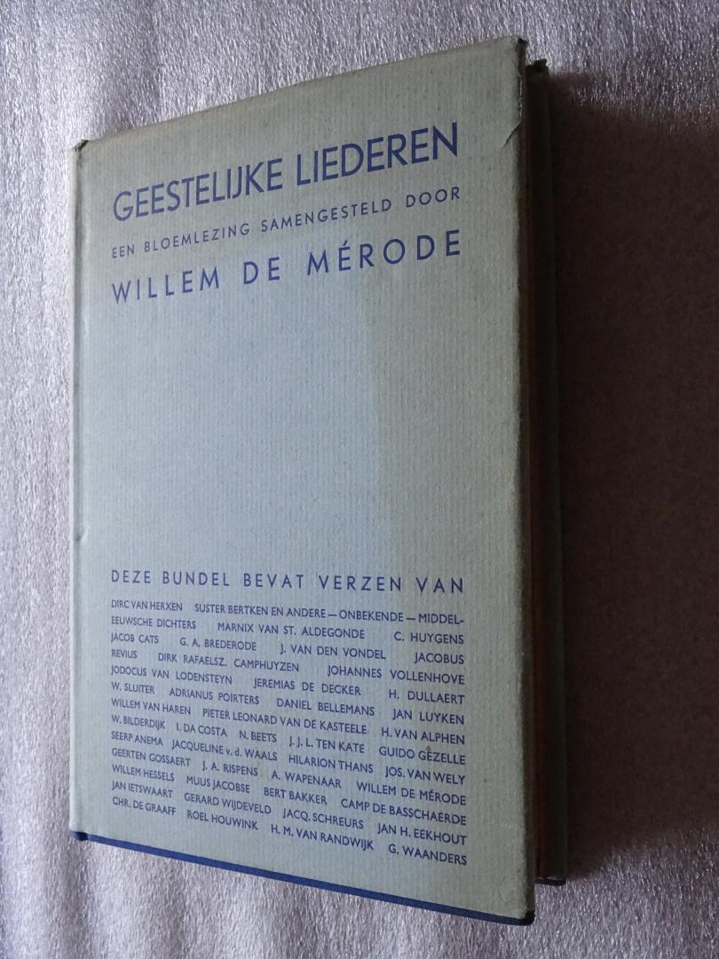 Mérode, Willem de (samensteller) - Geestelijke liederen