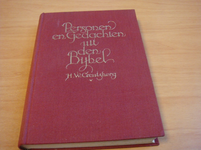 Creutzberg, H.W - Personen en gedachten uit den bijbel