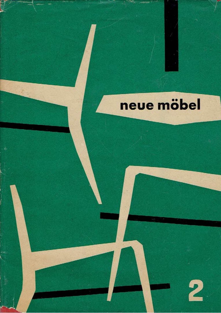 HATJE, Gerd [Ed./Hrsg.] - new furniture - neue möbel - meubles nouveaux.