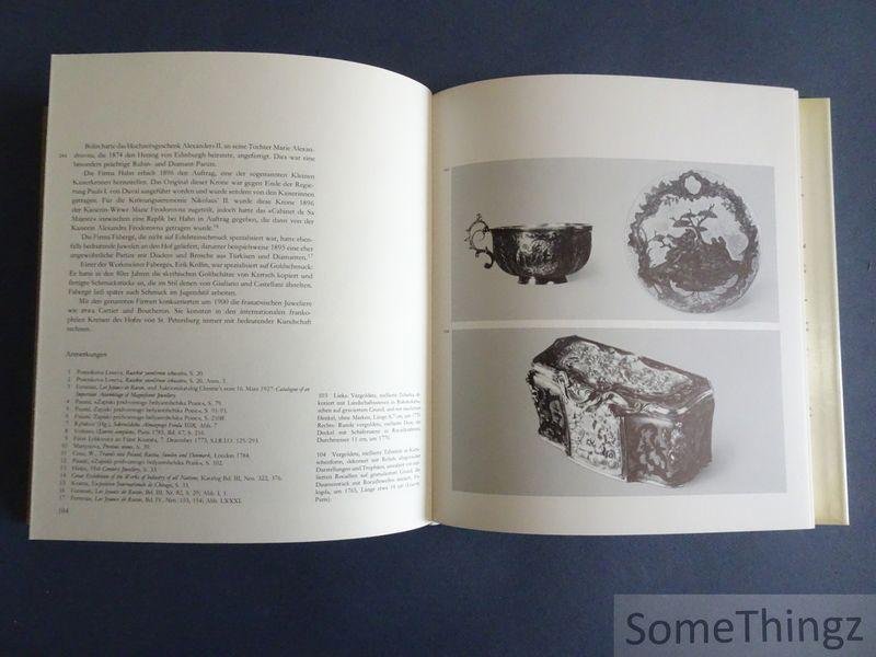 Solodkoff, Alexander von. - Russische Goldschmiedekunst 17.-19. Jahrhundert. Silber-Email-Niello-Golddosen-Schmuck.