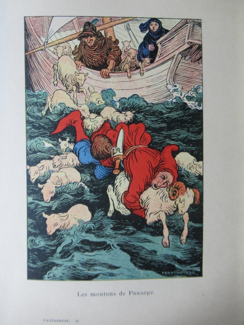 Rabelais - Pantagruel 2 delen