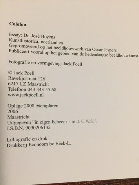 Poell Jack - Jack Poell, Beelden / druk 1