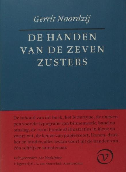 Noordzij, Gerrit. - De handen van de zeven zusters.
