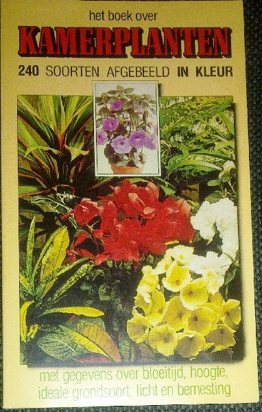 Woudt, Klaas - Het boek over kamerplanten 240 soorten afgebeeld in kleur