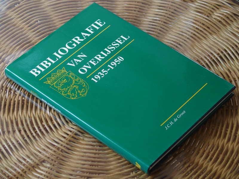 Groot J.C.H. de - Bibliografie van Overijssel 1935-1950