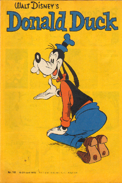 Disney, Walt - Donald Duck 1972 nr. 16, Een Vrolijk Weekblad, 15-21 april, goede staat