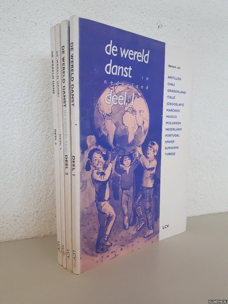 Mistro, Gildo Del (muziekadviezen en -notatie) - De wereld danst in Nederland (4 delen)