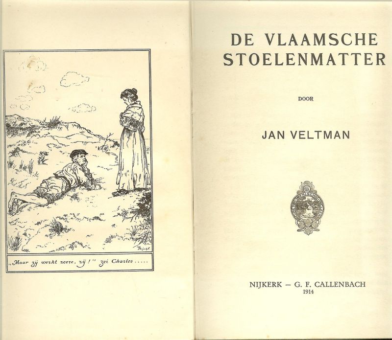 Veltman, Jan  geïllustreerd  door  Isings - De Vlaamsche Stoelenmatter