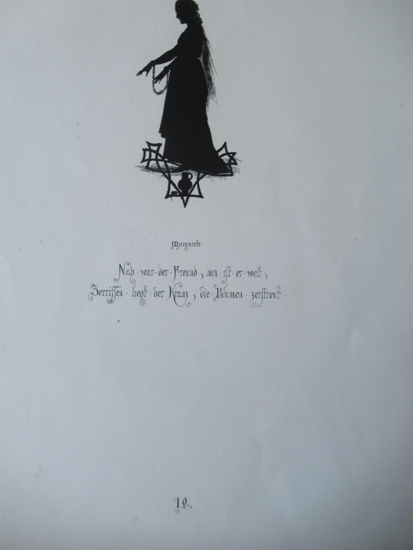 Goethe, Johann Wolfgang - Konewka Paul - 12 Blaetter zu Goethe's Faust