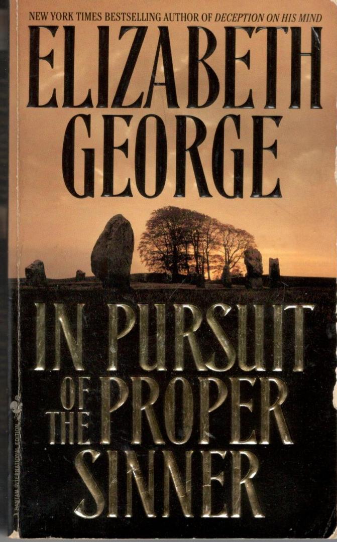 George, Elizabeth - In pursuit of the proper sinner [isbn 9780553840261]