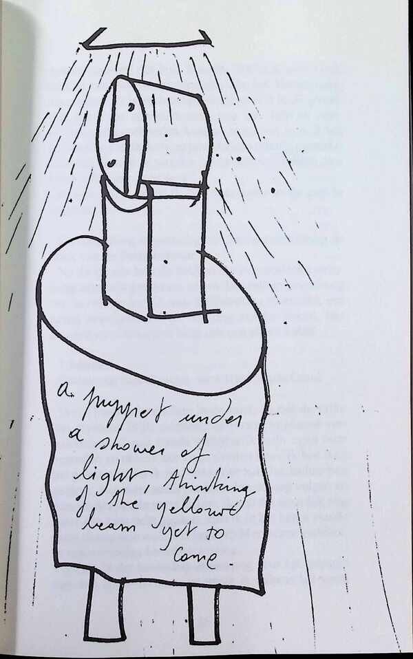 Wannes Van de Velde - In de tijd (notities 1987 - 1993) met illustraties door de auteur