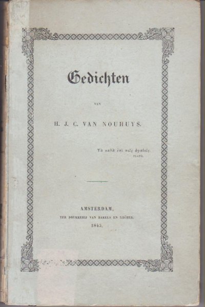Nouhuys, H.J.C. van - Gedichten