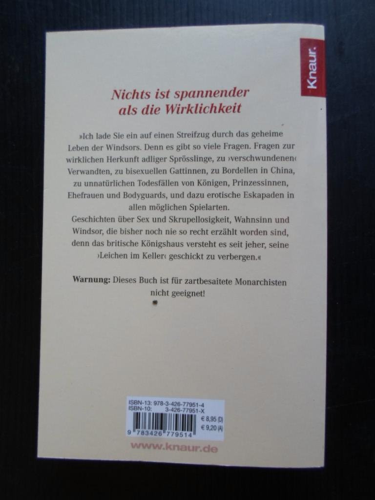 Glogger, Helmut-Maria - Das geheime Leben der Windsors, Die ganze Wahrheit