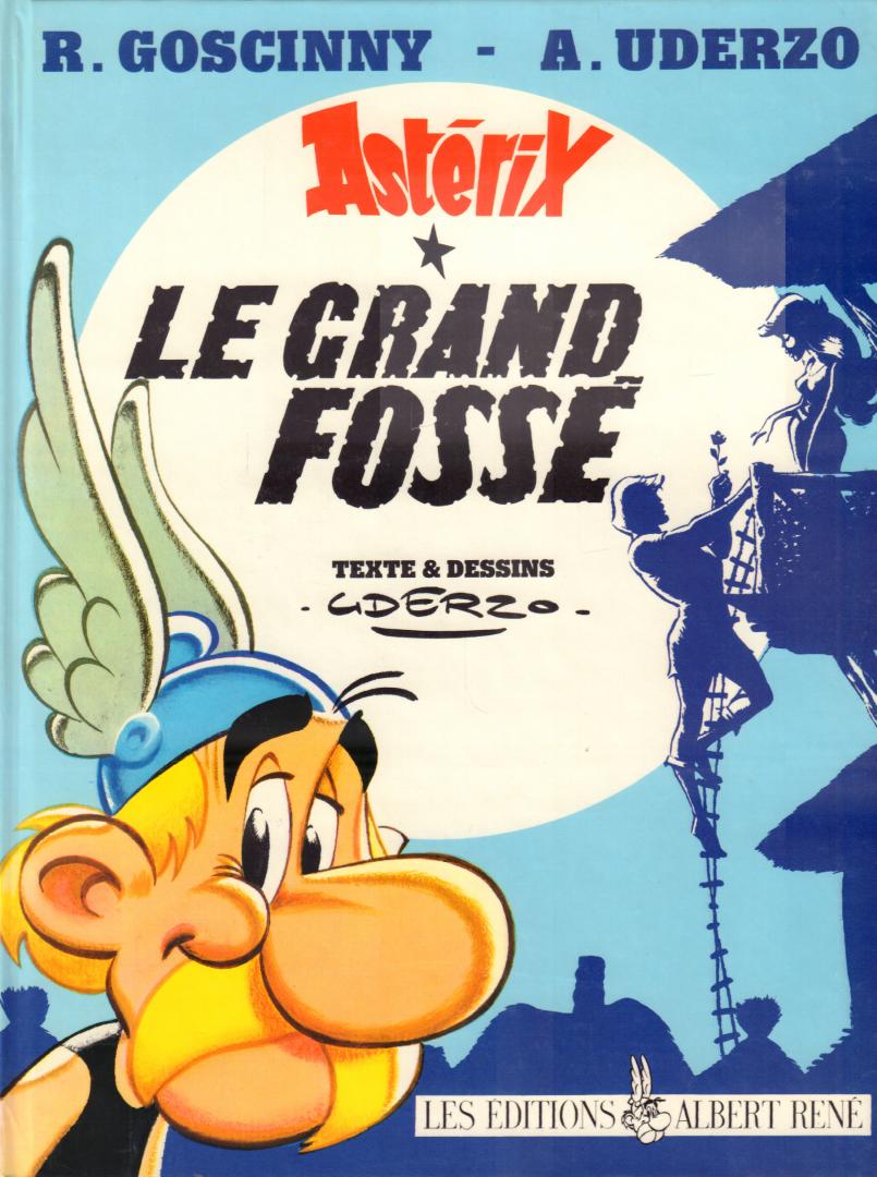 Goscinny / Uderzo - Asterix, Le Grand Fosse, hardcover, gave staat (Asterix en de Diepe Kloof in het Frans)