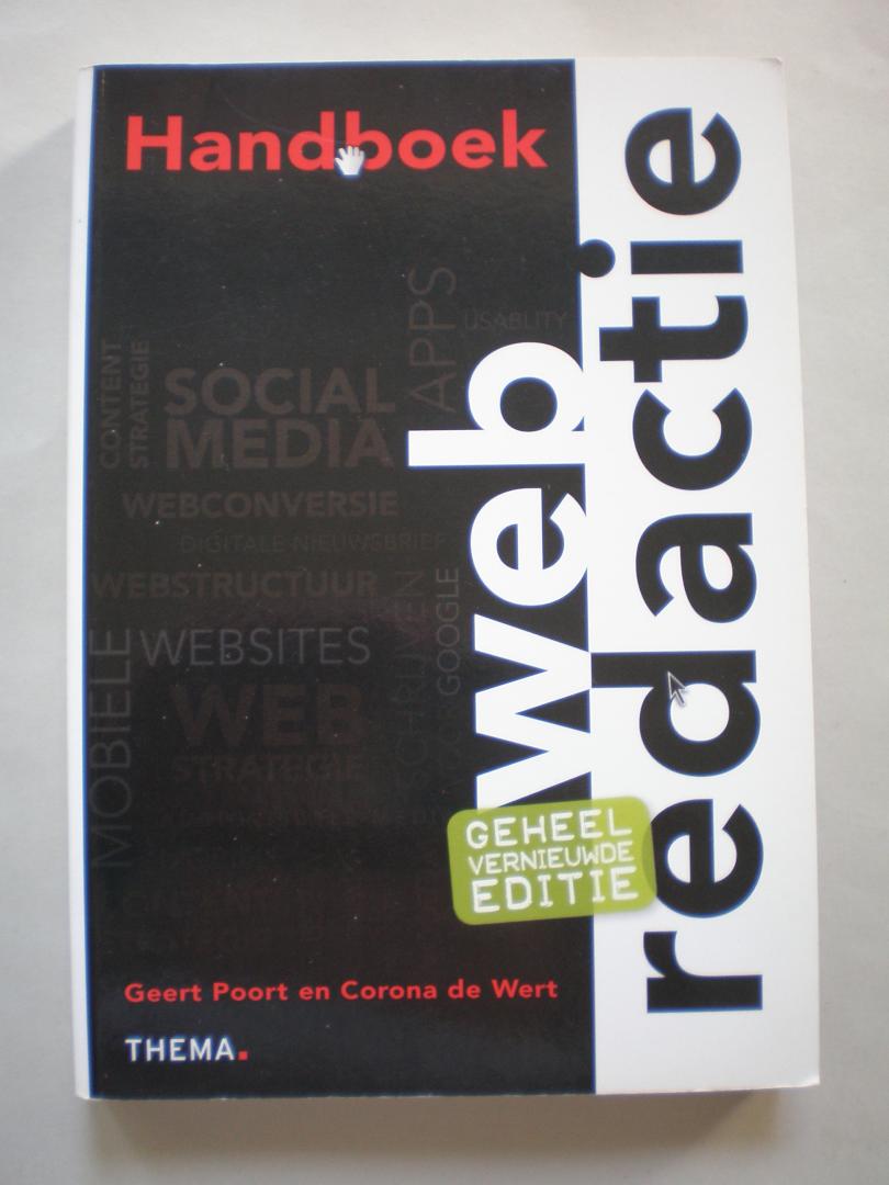 Poort, Geert en Corona de Wert - Handboek Webredactie