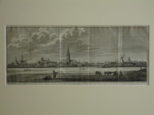 Middelburg. - De Stad Middelburg, aan de Zuidzyde te zien.