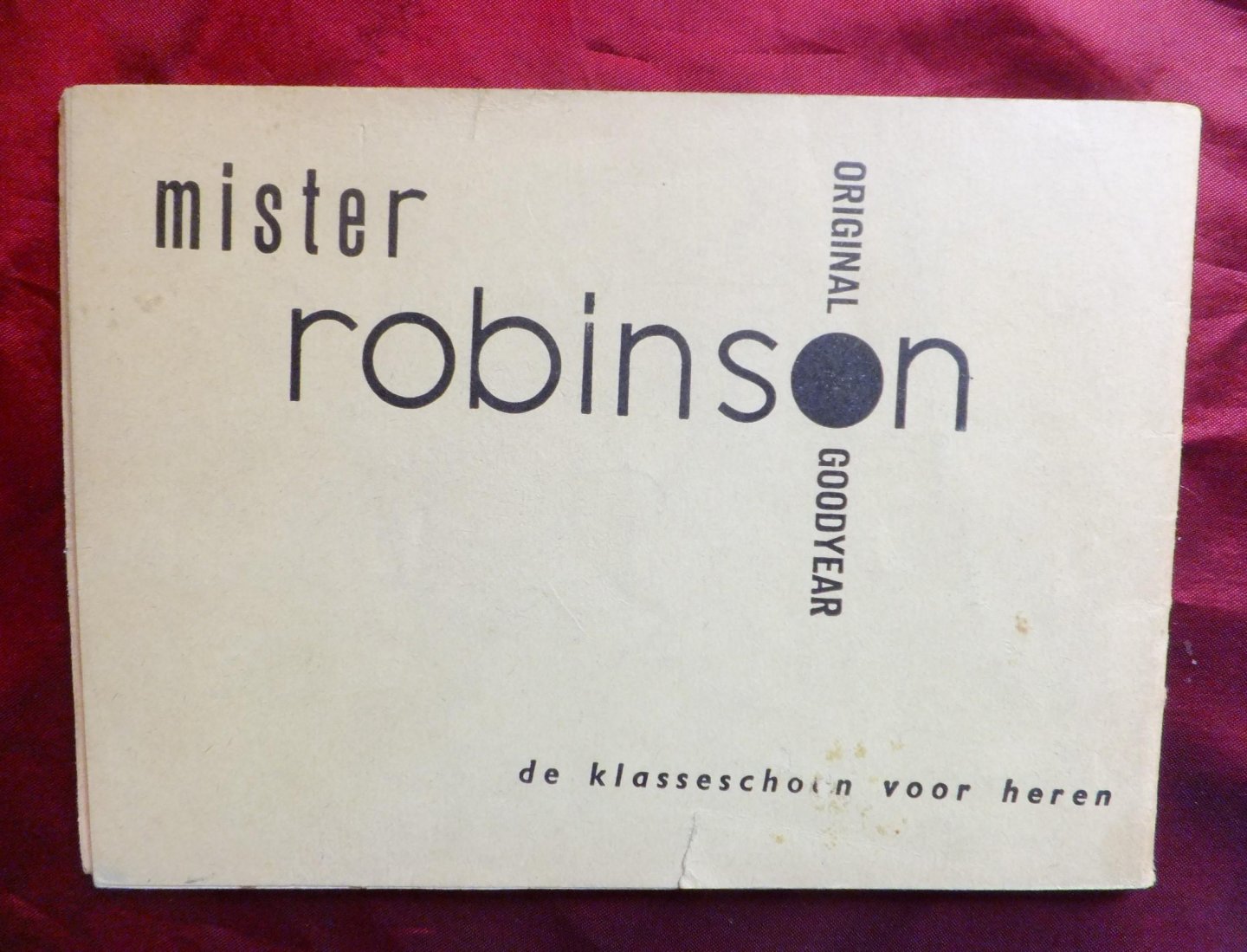 Straaten, Gerard van - Mister Robinson en de jacht op de linkerschoen /1e druk