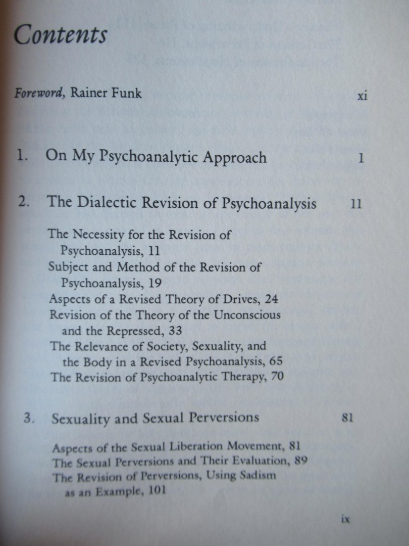 Fromm, Erich (Funk, Rainer) - The revision of psychoanalysis