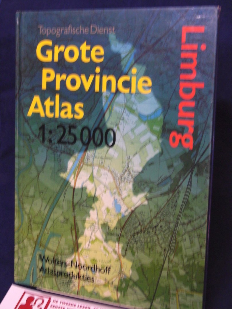 Topografische dienst - Grote provincie atlas / Limburg / druk 2 / 1:25000