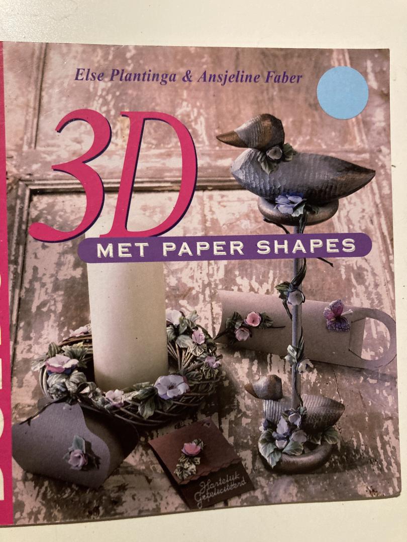Plantinga, E. - 3D met paper shades